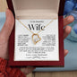 To My Beautiful Wife -WB-Forever Love Pendant
