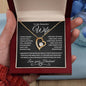 Gift For Wife "I Can't Live Without You! Forever Love Necklace