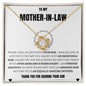 Mother-In-Law Love Knot Pendant Necklace