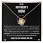 My Boyfriend's Mom Love Knot Pendant Necklace