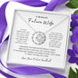 To My Beautiful Future Wife Love Knot Necklace
