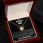My Boyfriend's Mom Love Knot Pendant Necklace