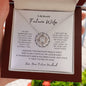 To My Beautiful Future Wife Love Knot Necklace