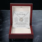 To My Beautiful Future Wife Love Knot Necklace