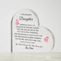 To My Beautiful Daughter, You Will Always Be My Baby Girl Love, Dad