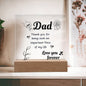 #1 DAD THANK YOU