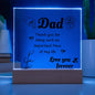 #1 DAD THANK YOU