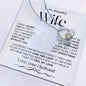To My Beautiful Wife -WB-Forever Love Pendant