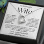 To My Beautiful Wife -WB-Forever Love Pendant