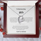 To My Amazing Wife Forever love necklace