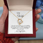 My Wife Forever Love Knot Pendant Necklace