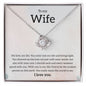 My Wife | You complete me - Love Knot Necklace