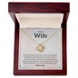 My Wife | You complete me - Love Knot Necklace