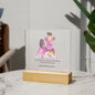 I Am Blessed To Have A Mother Square Acrylic Plaque