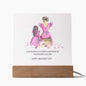 I Am Blessed To Have A Mother Square Acrylic Plaque