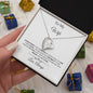 To My Wife Forever Love Necklace