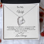 To My Wife Forever Love Necklace