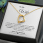 My Wife Forever Love Knot Pendant Necklace