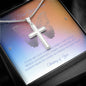 Sorry For Your Loss Stainless Steel Cross/MC