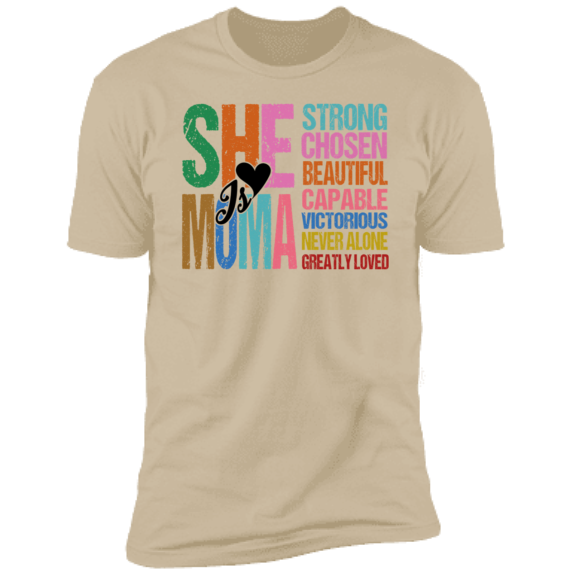 SHE IS MOMA t-shirt