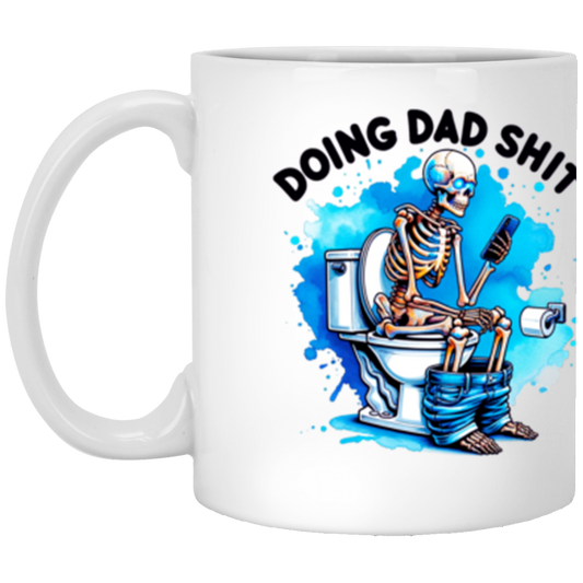 DOING DAD SHIT MUG