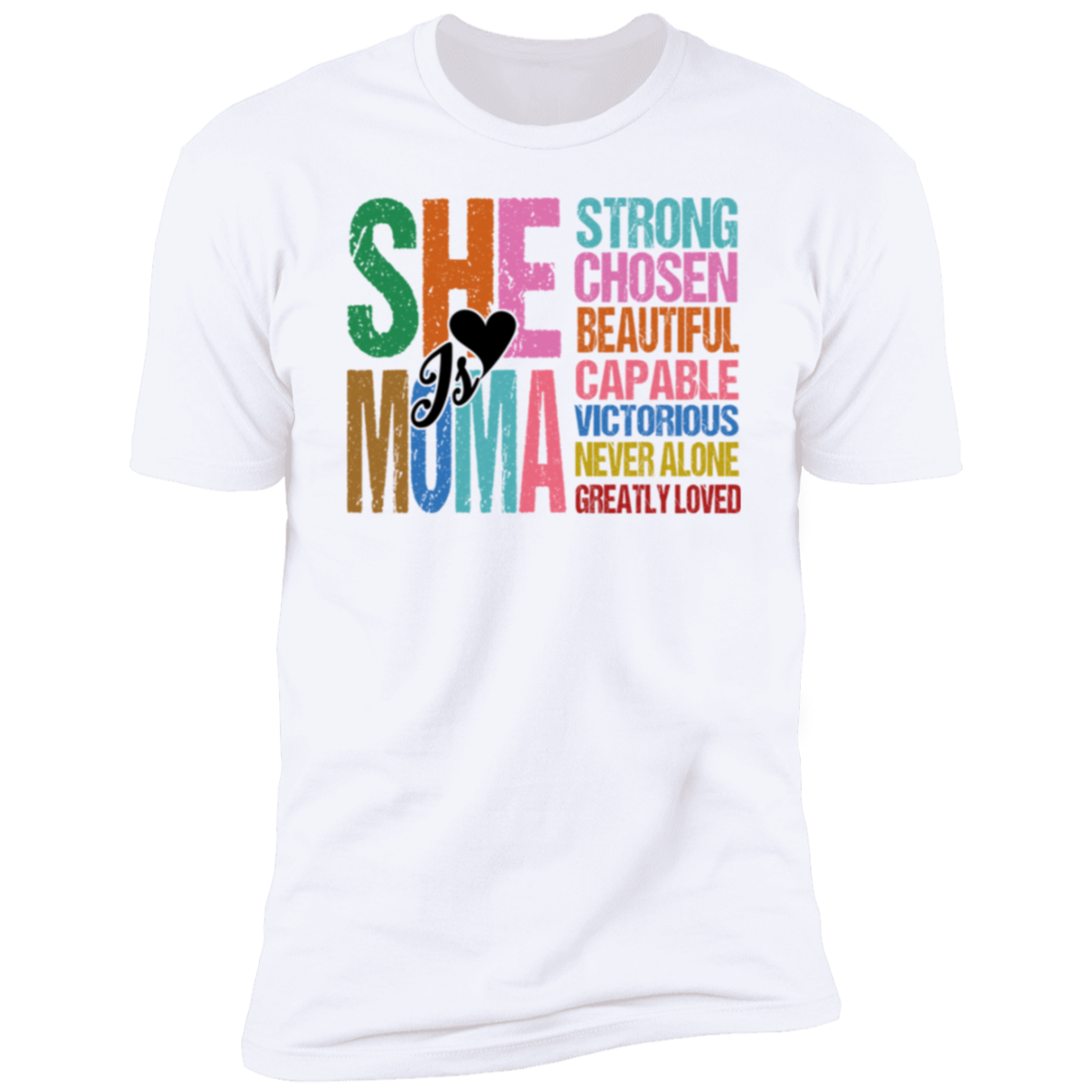 SHE IS MOMA t-shirt