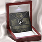 To My Beautiful Wife-BG Forever Love Pendant