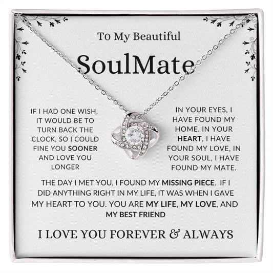 To My Beautiful SoulMate