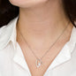 To My Beautiful Wife-BG Forever Love Pendant