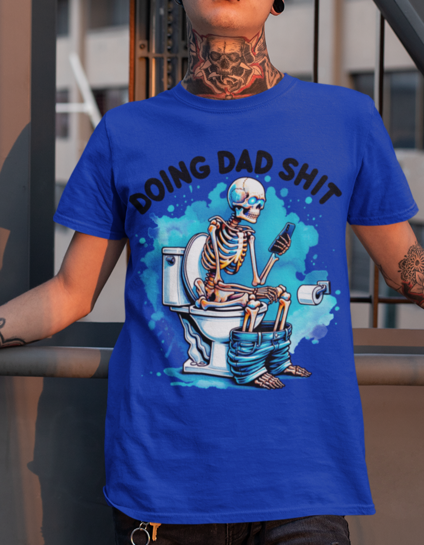 DOING DAD SHIT (Black)