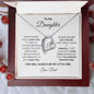 My Daughter Forever Love necklace pendant