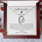 Hello Grandma Forever Love Pendant Necklace