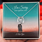 I'm Sorry Lucky In Love pendant necklace
