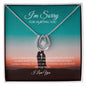 I'm Sorry Lucky In Love pendant necklace