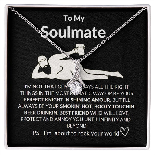 Soulmate Beer Drinker Alluring Love Pendant