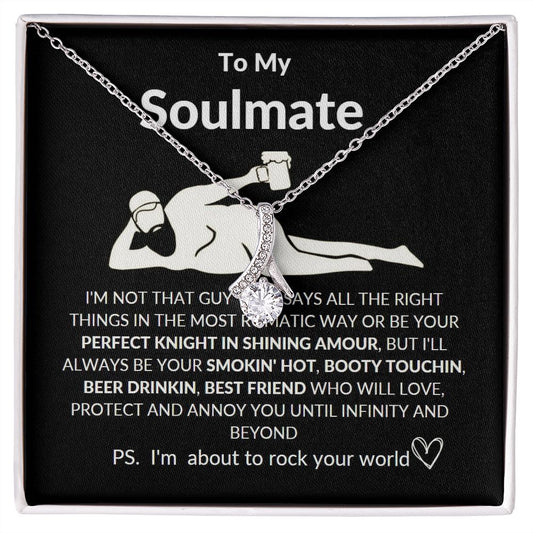 My Soulmate Beer Bod Alluring love pendant