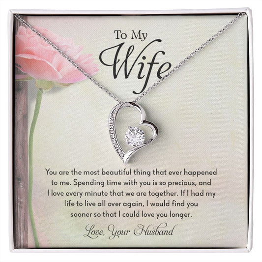 My Wife | Spend time with you - Forever Love Necklace