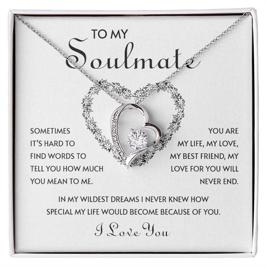 My Soulmate | You mean so much to me - Forever Love Necklace
