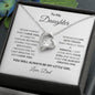 My Daughter Forever Love necklace pendant