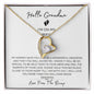 Hello Grandma Forever Love Pendant Necklace