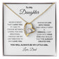 My Daughter Forever Love necklace pendant