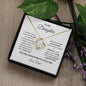 My Daughter Forever Love necklace pendant