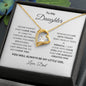 My Daughter Forever Love necklace pendant